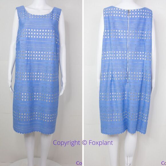 NEW‎ Eliza J Women's Plus Size Laser Cut Dress, size 24W - Picture 2 of 16